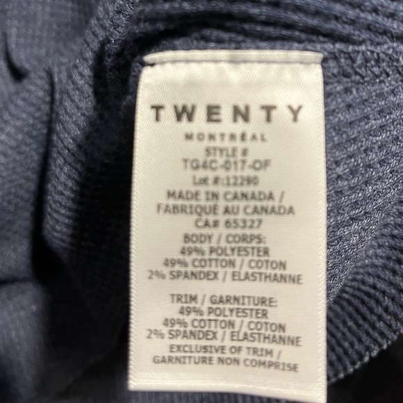 NWOT Twenty Montreal Everest Thermal Asymmetric Top Large - Picture 5 of 9